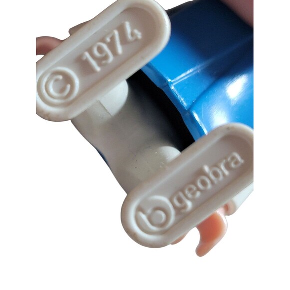 Lot Of 3 Playmobil Geobra Figures 1974 And 1987 2 Boys 1 Girl - Picture 8 of 9